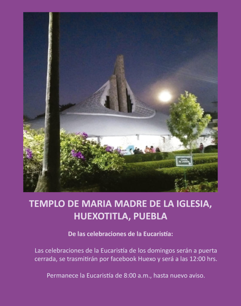 Templo María Madre de la Iglesia, Huexotitla, Puebla - Misioneros del  Espíritu Santo en las comunidades de la Provincia de México